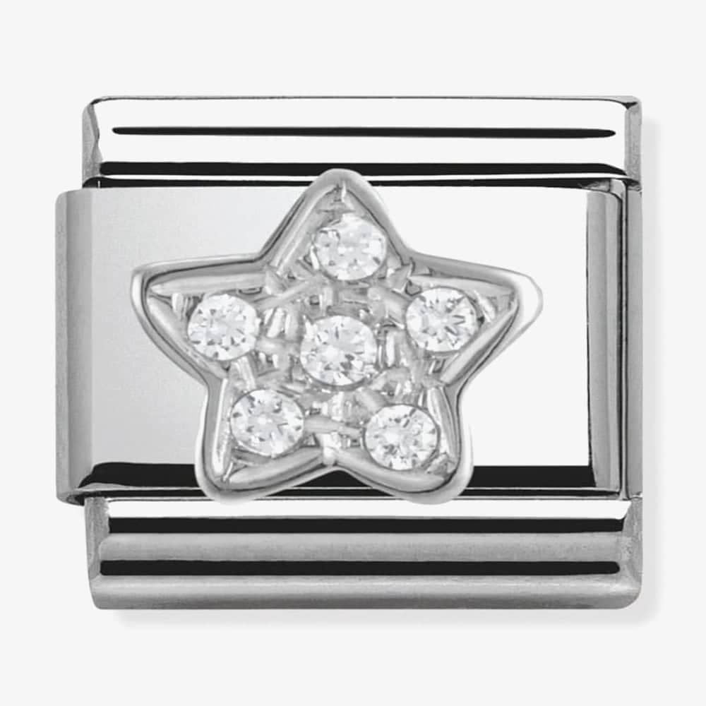CLASSIC Silvershine White Cubic Zirconia Star