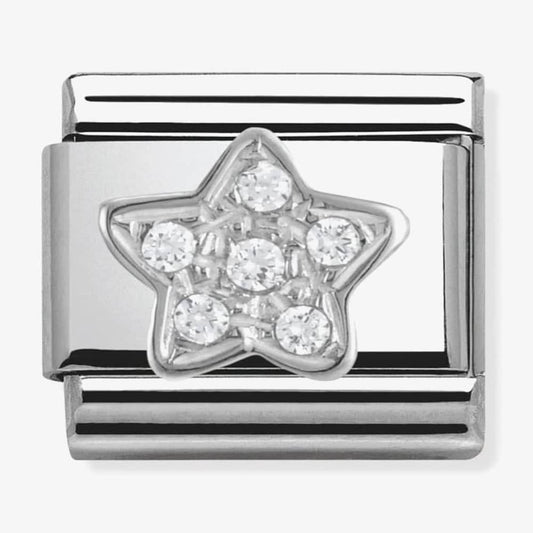 CLASSIC Silvershine White Cubic Zirconia Star