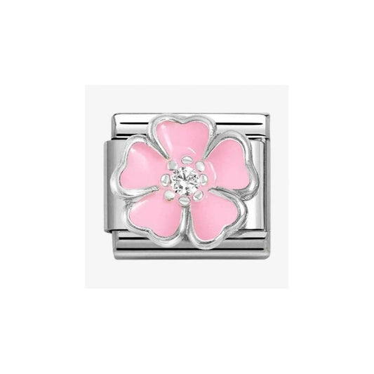 CLASSIC Symbols Pink Flower Charm