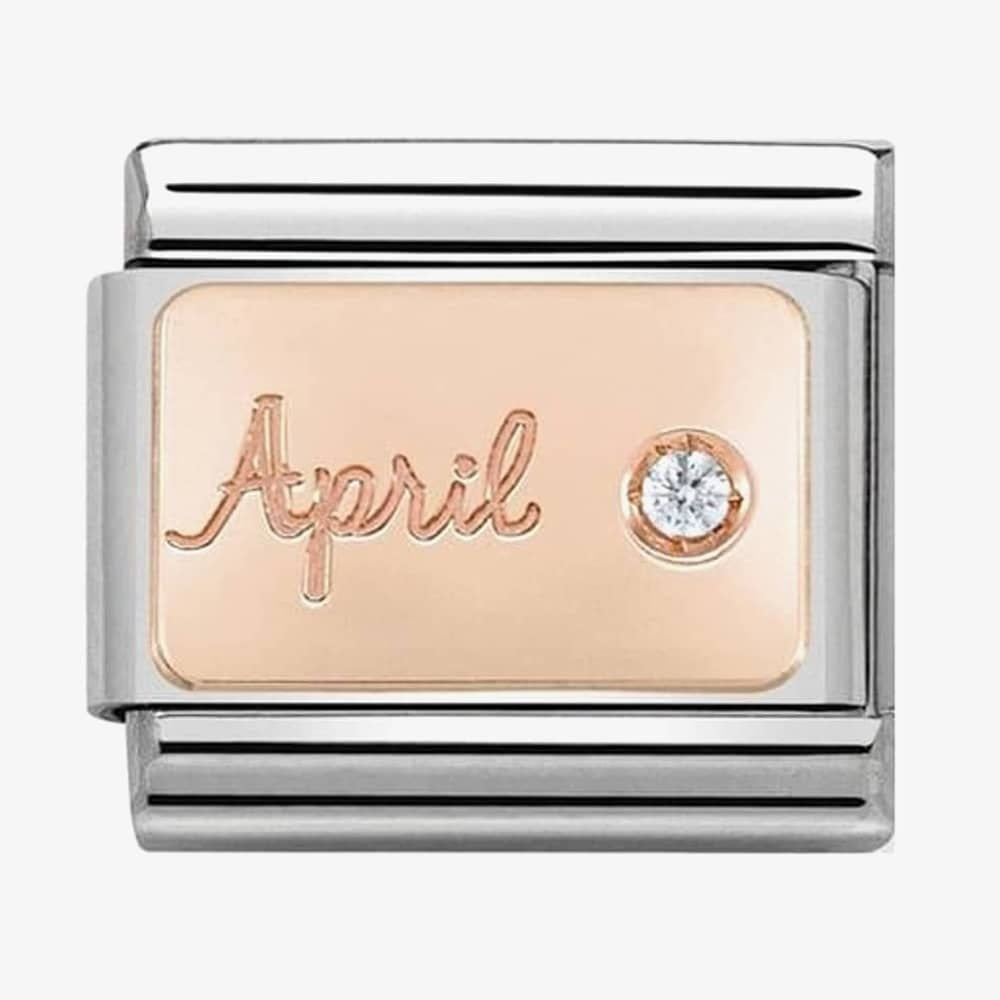 COMPOSABLE CLASSIC APRIL DIAMOND BIRTHSTONE CHARM