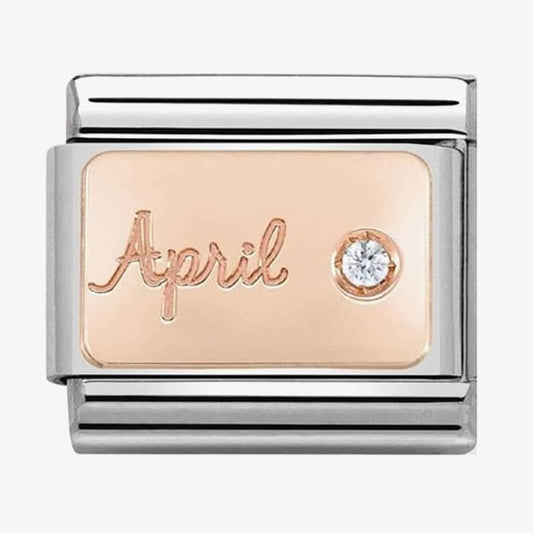 COMPOSABLE CLASSIC APRIL DIAMOND BIRTHSTONE CHARM