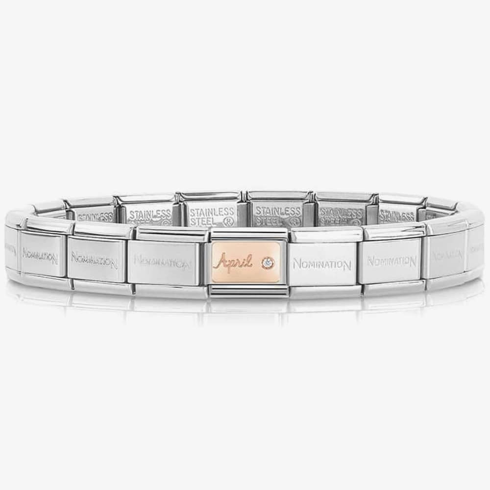 COMPOSABLE CLASSIC APRIL DIAMOND BIRTHSTONE CHARM