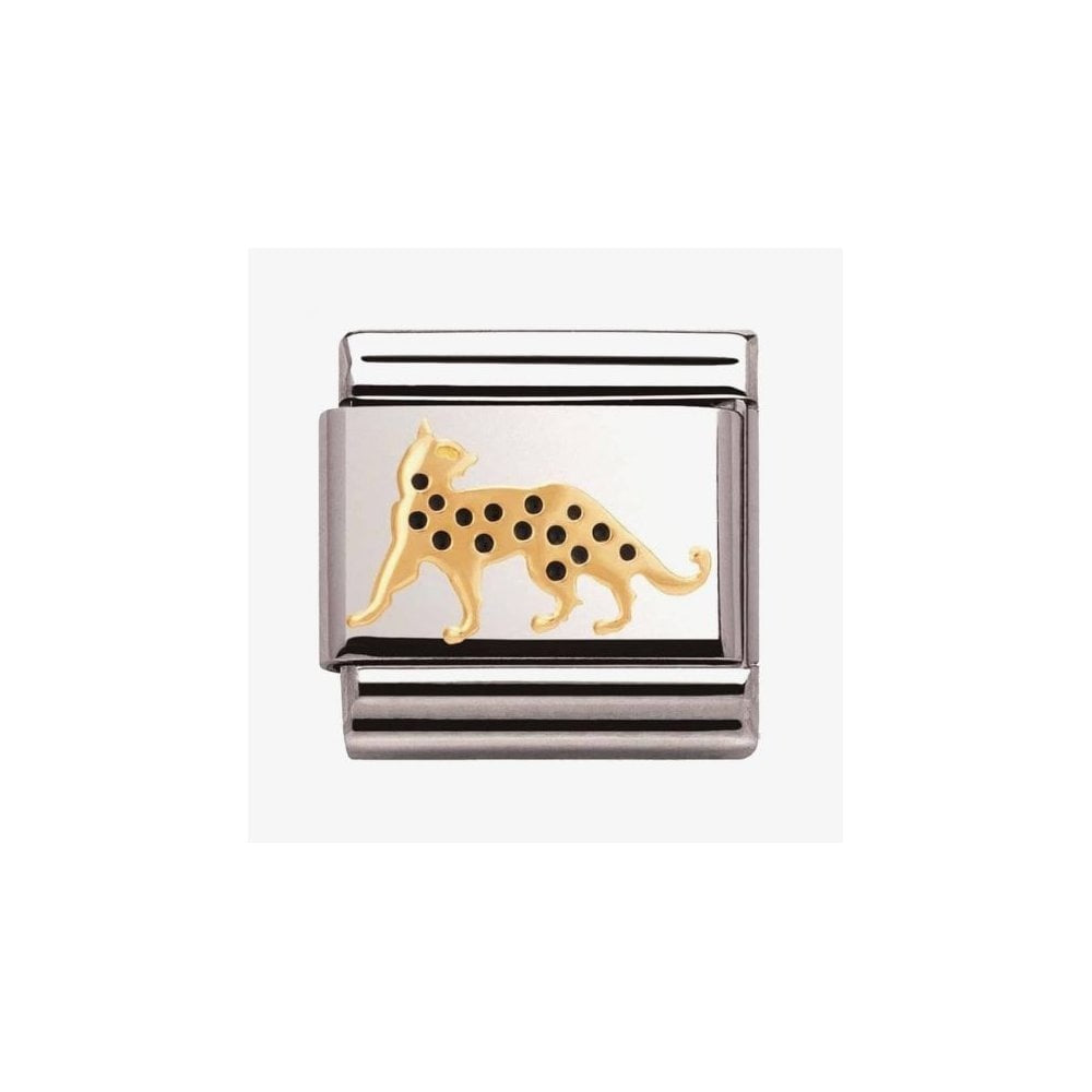COMPOSABLE CLASSIC LINK LEOPARD CHARM