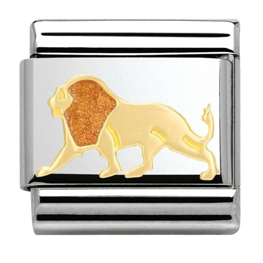 COMPOSABLE CLASSIC LINK LION IN GOLD CHARM