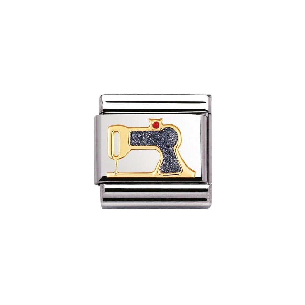 COMPOSABLE CLASSIC LINK SEWING MACHINE IN GOLD