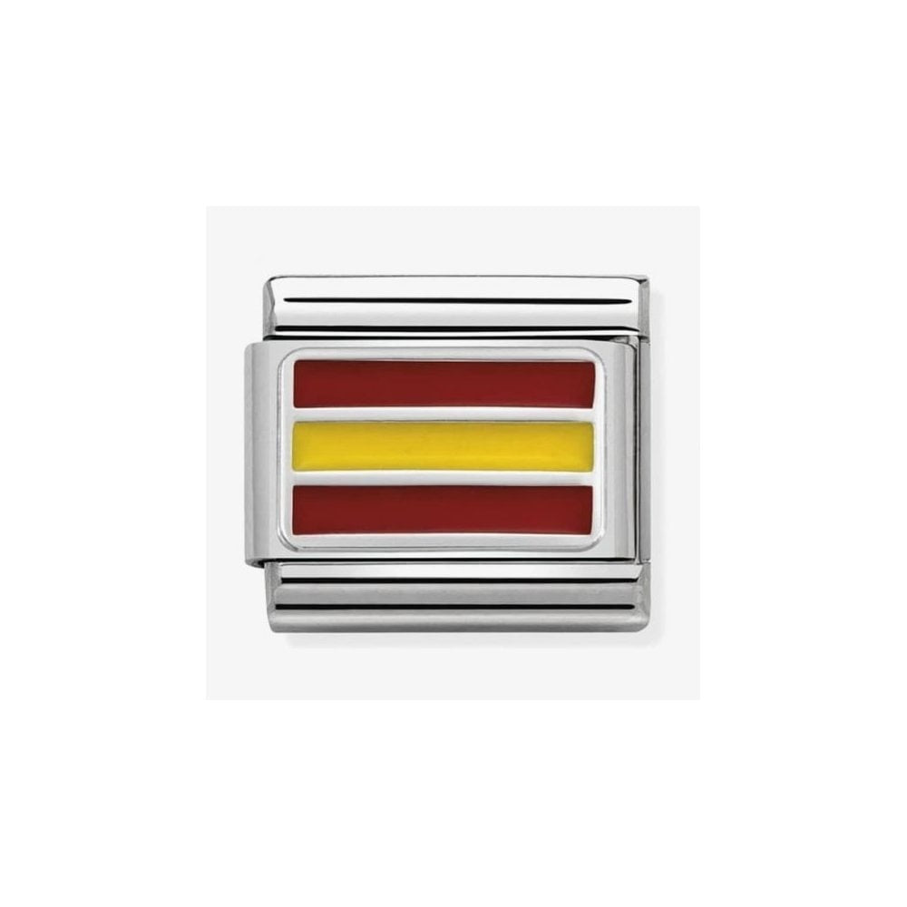 COMPOSABLE CLASSIC LINK SPAIN WITH ENAMEL CHARM