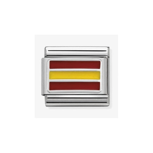 COMPOSABLE CLASSIC LINK SPAIN WITH ENAMEL CHARM