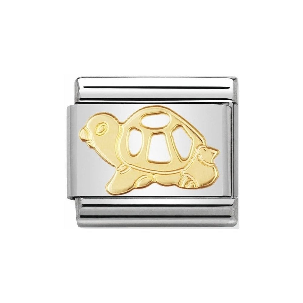 COMPOSABLE CLASSIC LINK TORTOISE IN GOLD