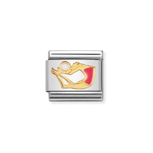 COMPOSABLE CLASSIC LINK WITH ENAMEL GYMNASTICS