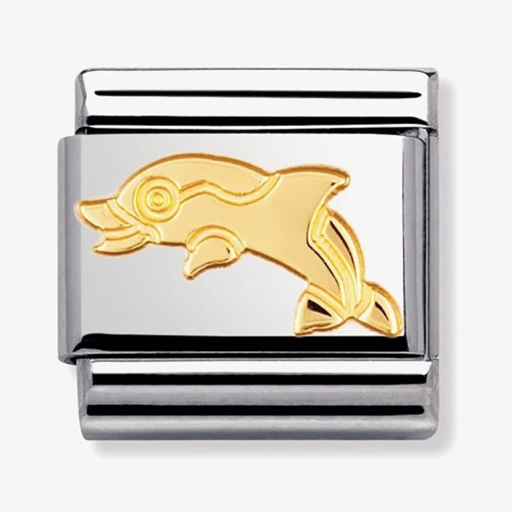 COMPOSABLE Classic DOLPHIN in stainless steel and 18k gold