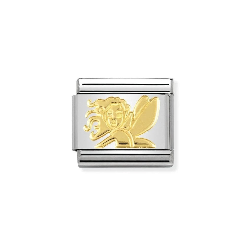 COMPOSABLE Classic FANTASIA FRIENDSHIP FAIRY in stainless steel with 18k gold