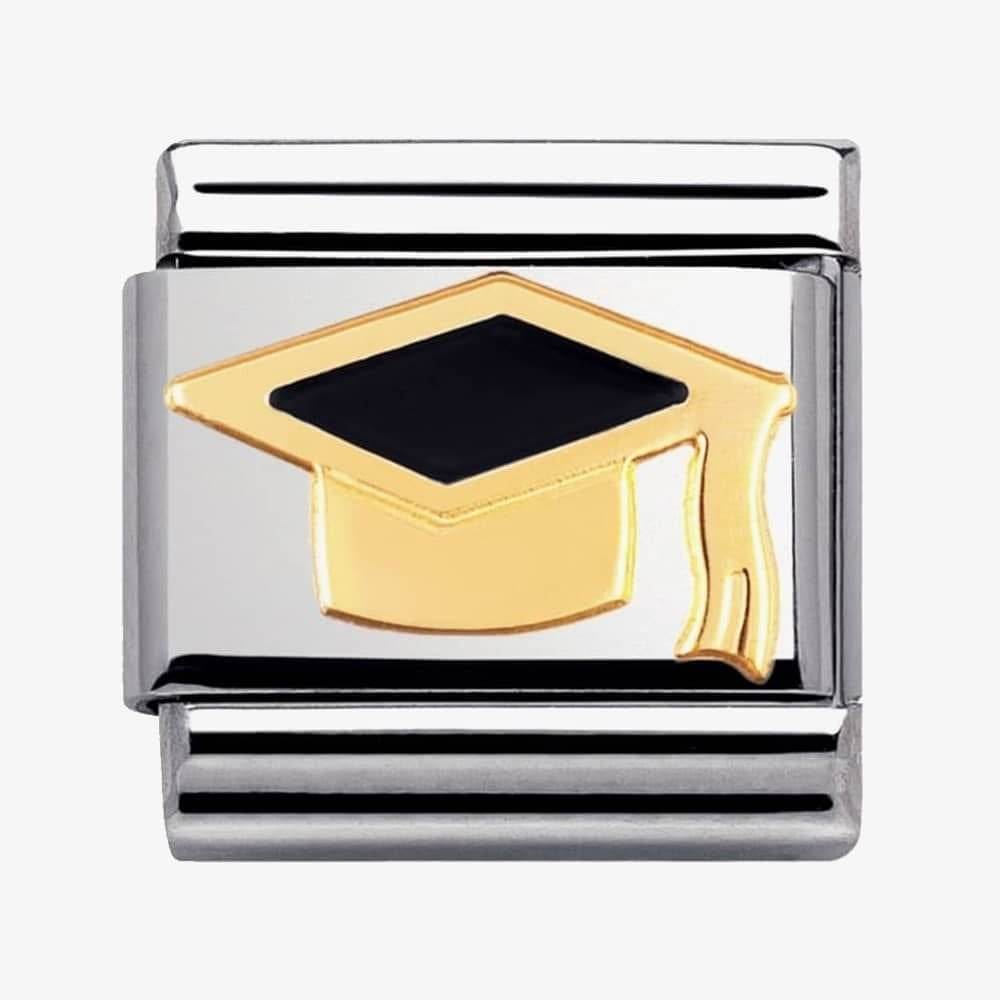 COMPOSABLE GOLD GRADUATION HAT LINK