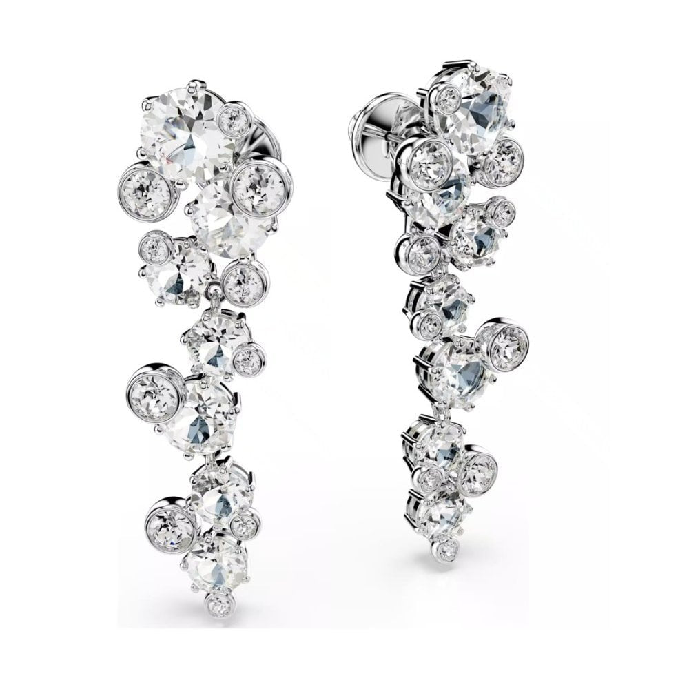 CONSTELLA MIXED CUTS DROP EARRINGS