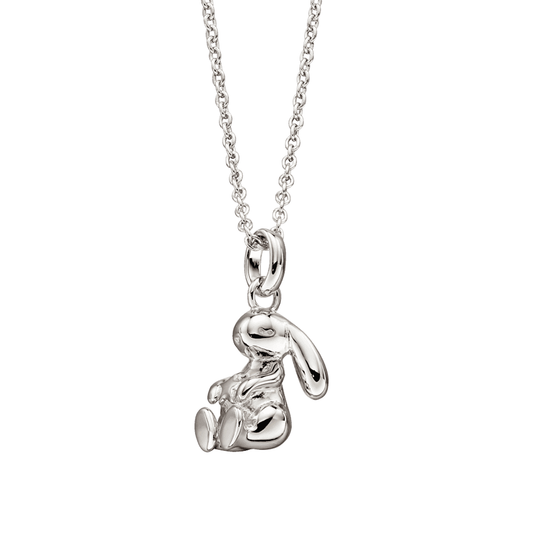 COSMO SIGNATURE RABBIT NECKLACE - SILVER