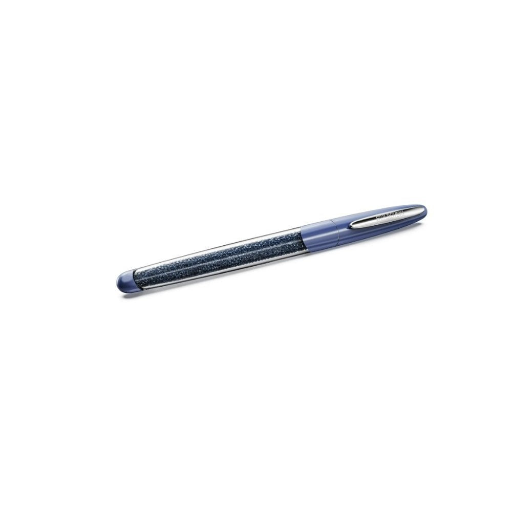 CRYSTALLINE NOVA BLUE ROLLERBALL PEN