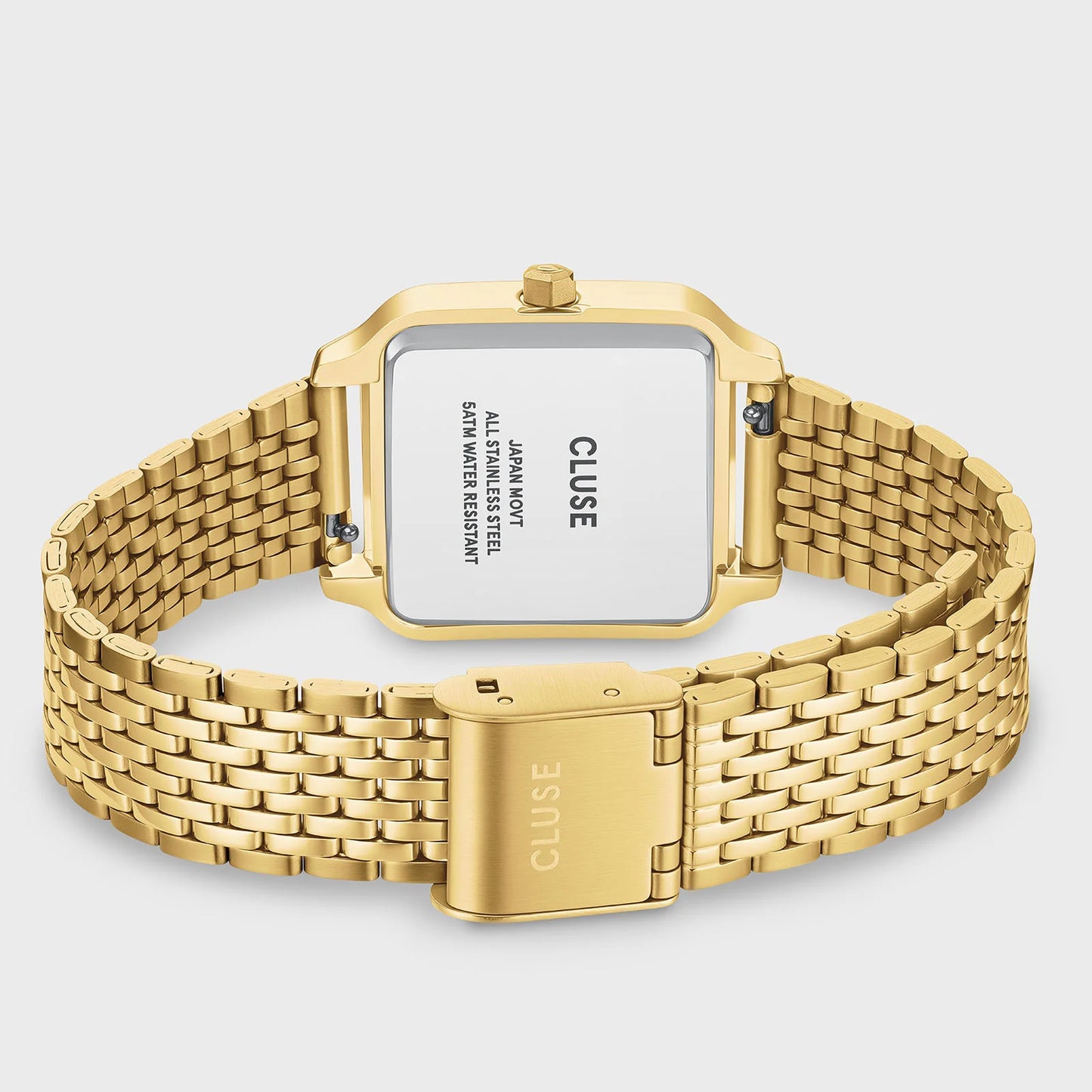 CLUSE GRACIEUSE LACE TEXTURED DIAL GOLD LADIES WATCH