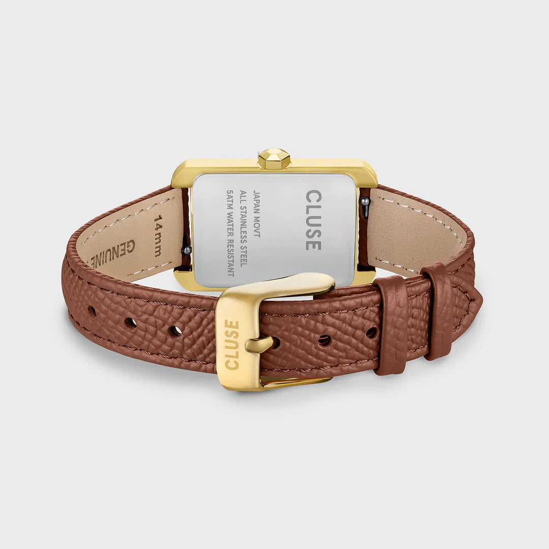 CLUSE BELISENNA NUTSHELL BROWN LEATER LADIES WATCH