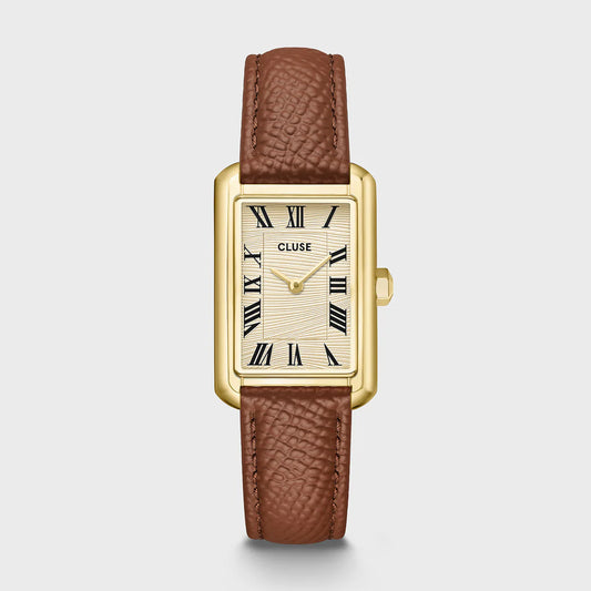 CLUSE BELISENNA NUTSHELL BROWN LEATER LADIES WATCH