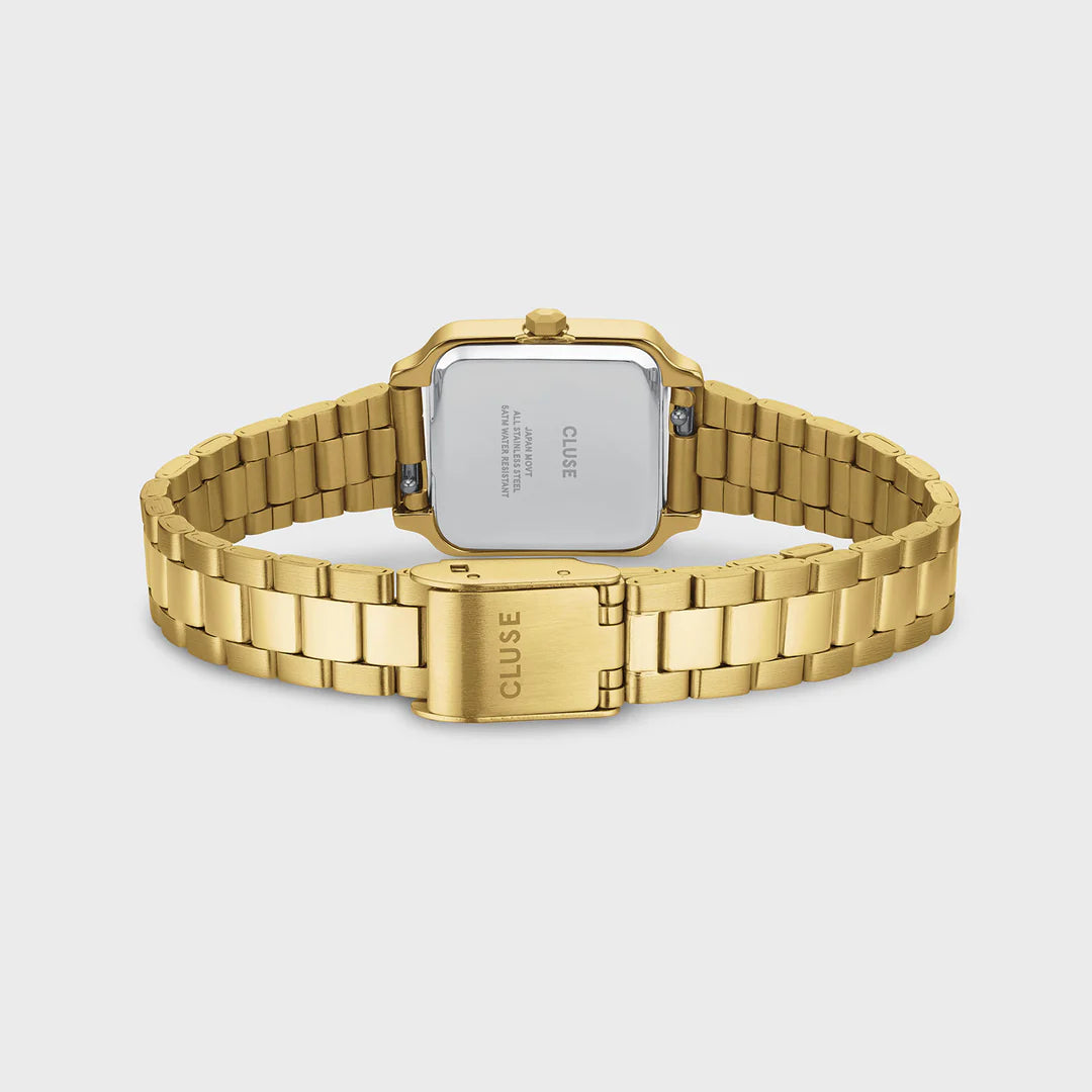CLUSE GRACIEUSE MINI SAGE GREEN DIAL LADIES GOLD STAINLESS STEEL WATCH