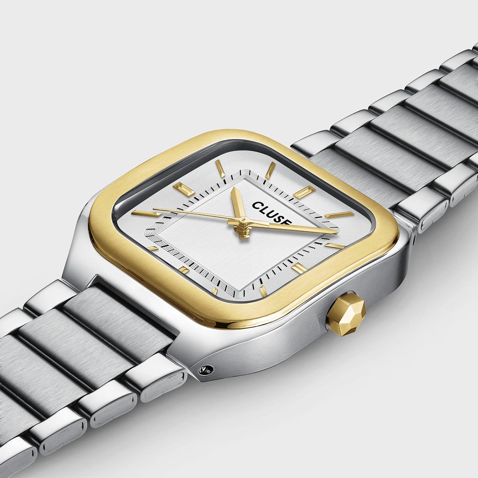 Cluse Quadrus Gents Two-Toned Stainless Steel Watch