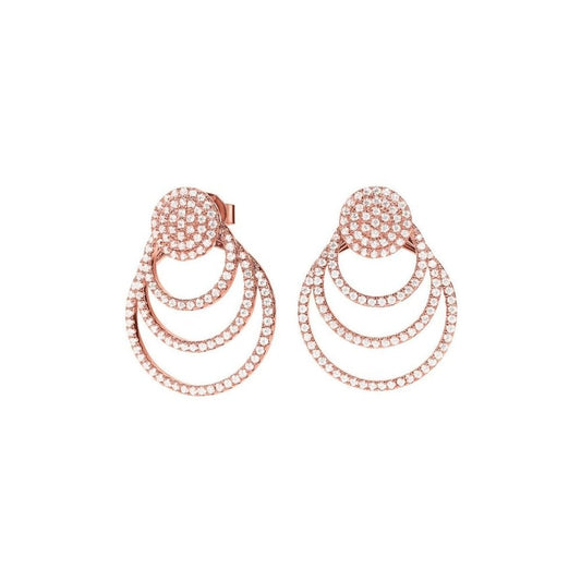 CYCLOS 18CT ROSE GOLD VERMEIL EARRINGS