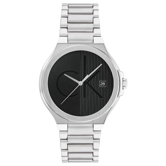 Calvin Klein Confidence Men's Grey Dial Stainless Steel Watch