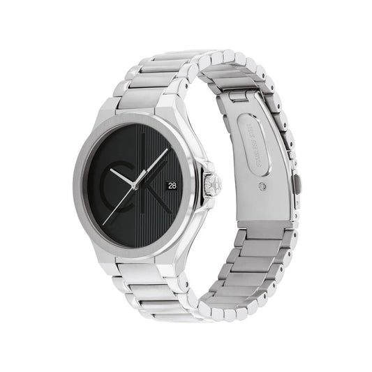 Calvin Klein Confidence Men's Grey Dial Stainless Steel Watch