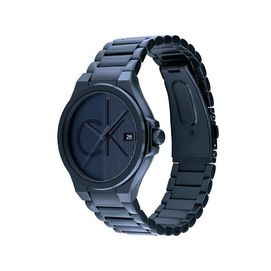 Calvin Klein Confidence Men's Navy Stainless Steel Watch