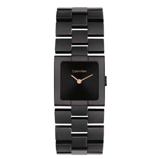 Calvin Klein Meridian Women's Black Square Stainless Steel Watch