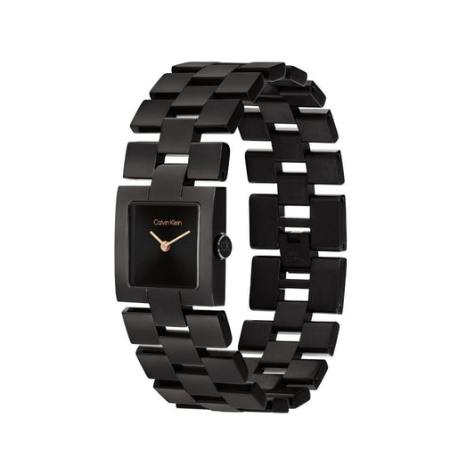 Calvin Klein Meridian Women's Black Square Stainless Steel Watch