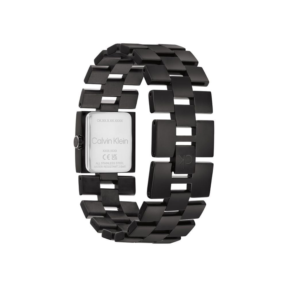 Calvin Klein Meridian Women's Black Square Stainless Steel Watch