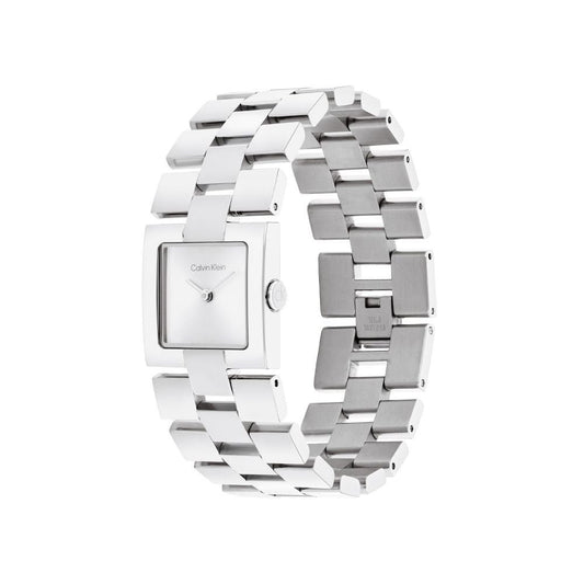Calvin Klein Meridian Women's Square Stainless Steel Watch