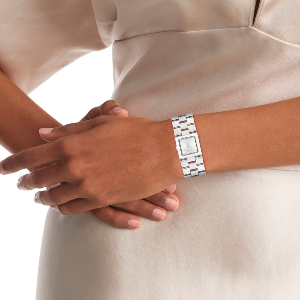 Calvin Klein Meridian Women's Square Stainless Steel Watch