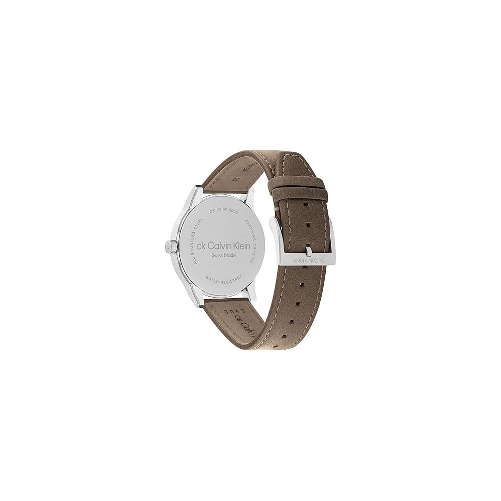 Calvin Klein Swiss Dressed Strap Watch