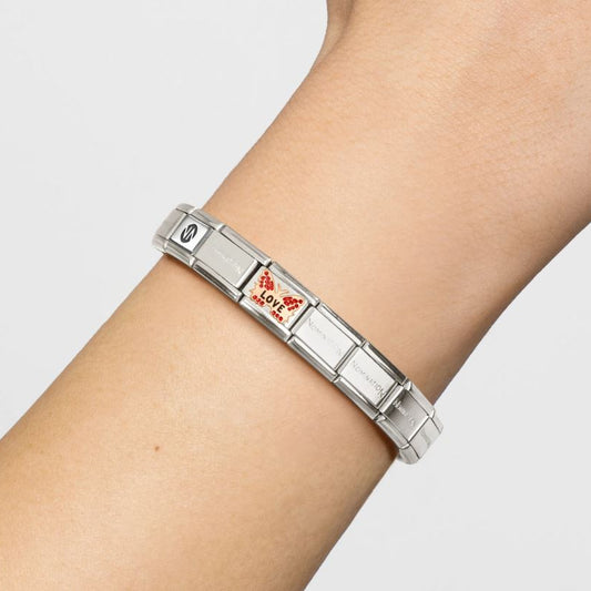 Nomination Red Butterfly 'Love' Charm