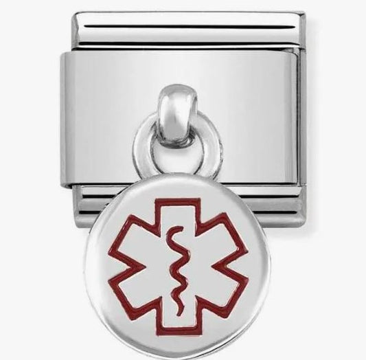NOMINATION MEDICAL TAG CHARM