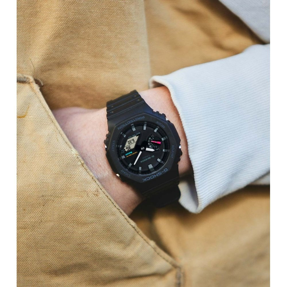 Casio Analogue-Digital Quartz Watch with Plastic Strap