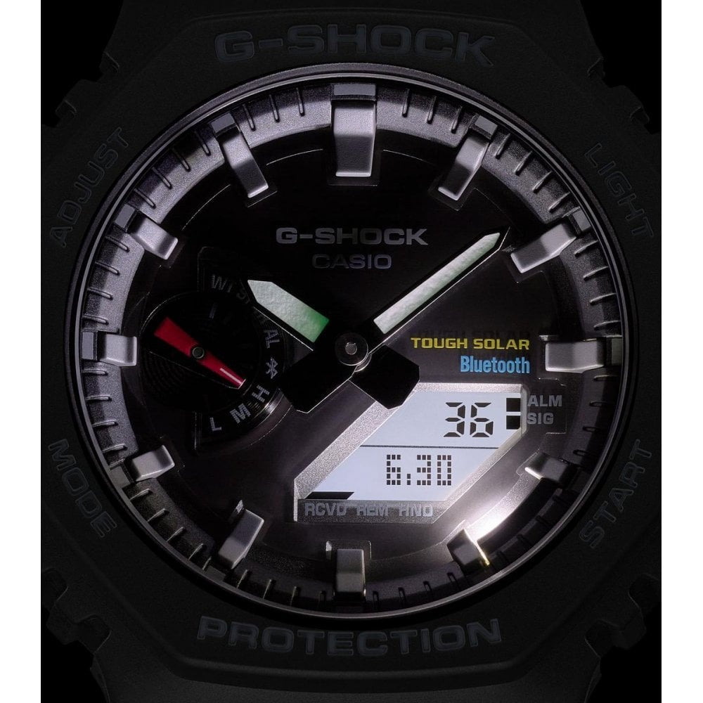 Casio Analogue-Digital Quartz Watch with Plastic Strap