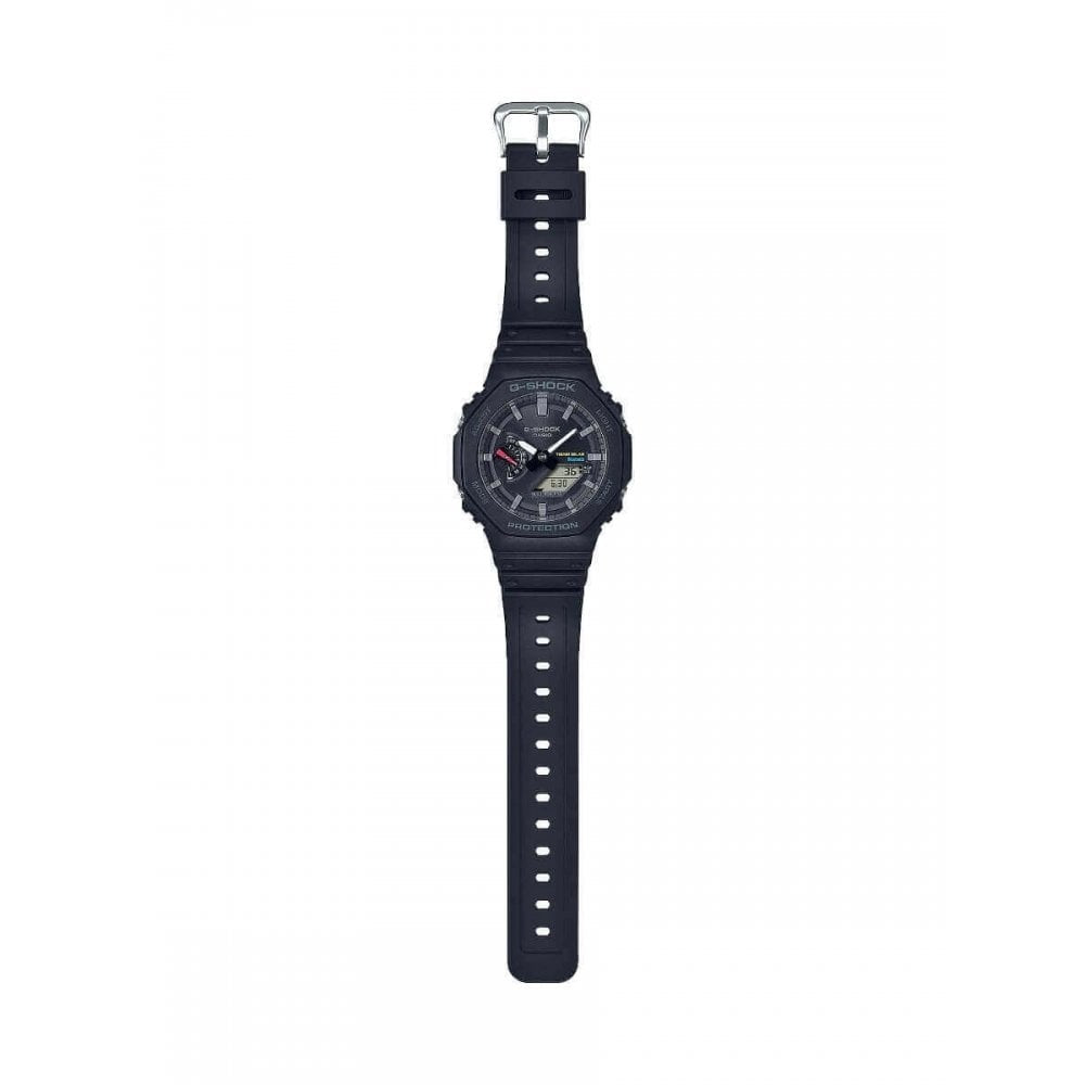 Casio Analogue-Digital Quartz Watch with Plastic Strap