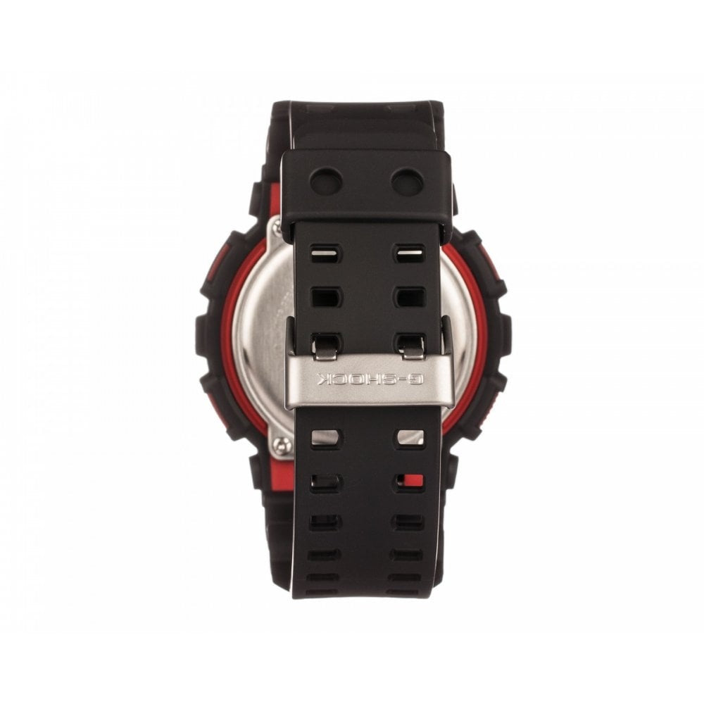Casio G-Shock Chronograph digital Watch with alarm & black rubber strap