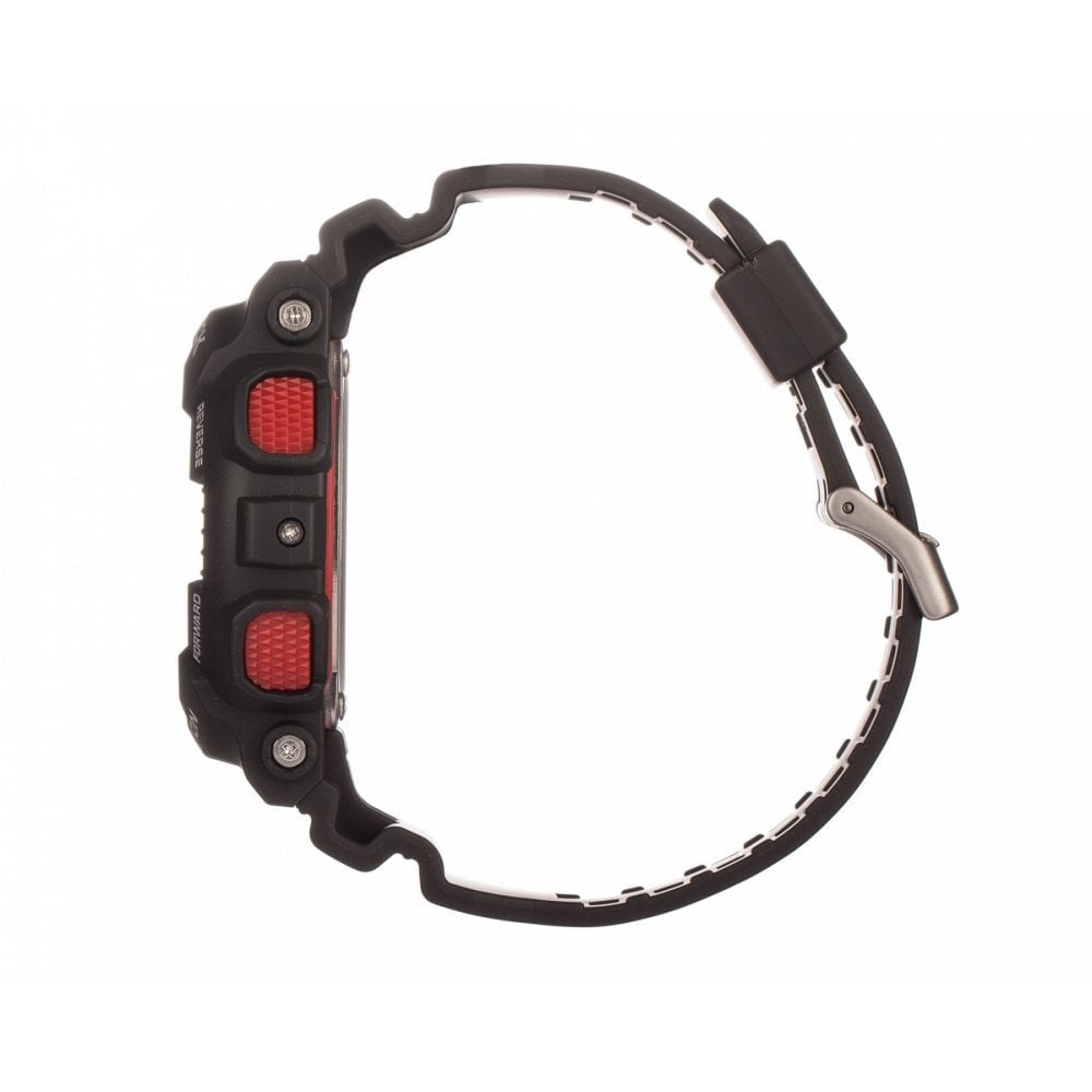 Casio G-Shock Chronograph digital Watch with alarm & black rubber strap