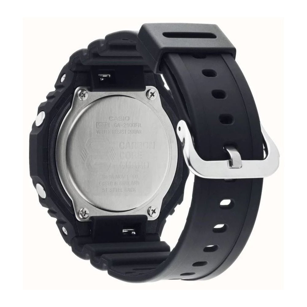 Casio G-Shock Utility Black Series Watch with Neon Green Details