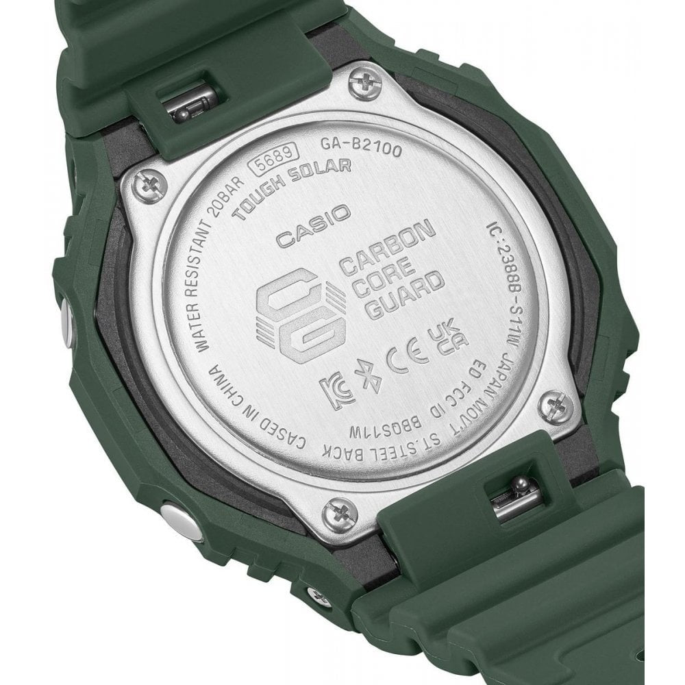 Casio Men Analogue-Digital Quartz Watch with Plastic Strap
