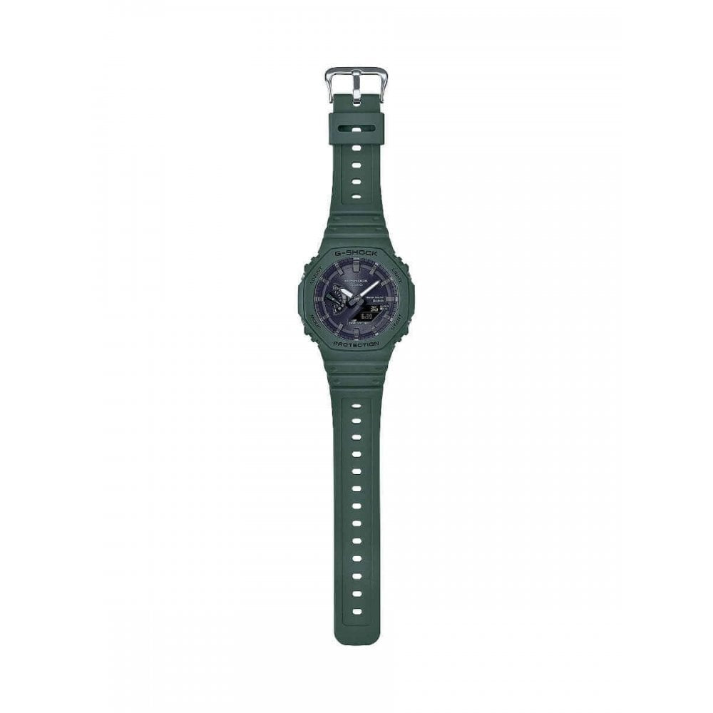 Casio Men Analogue-Digital Quartz Watch with Plastic Strap