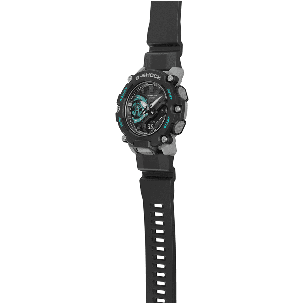 Casio Men Analogue-Digital Quartz Watch with Plastic Strap