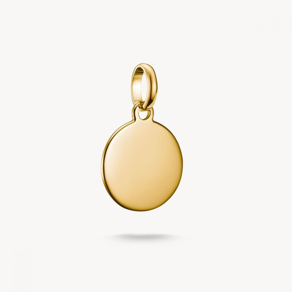 Charm Pendant Coin Connect Gold-Plated
