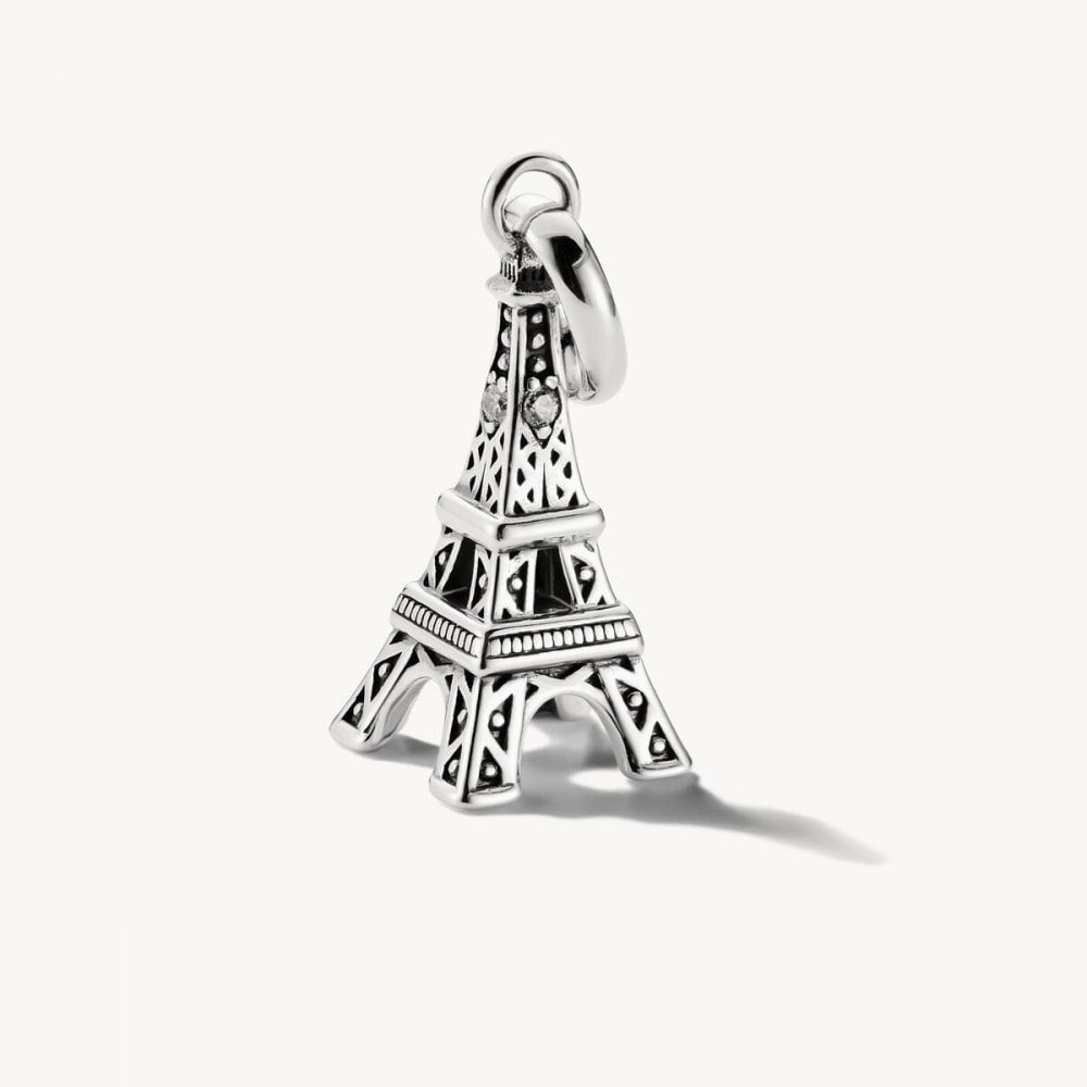 Charm pendant Eiffel Tower Connect silver
