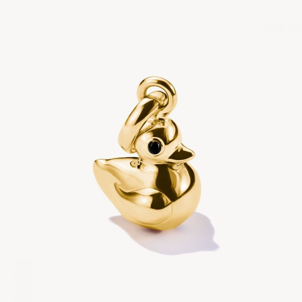 Charm pendant duck Connect gold-plated