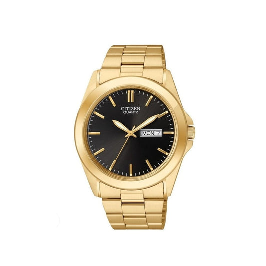 Citizen Analog Display Japanese Quartz Gold Watch