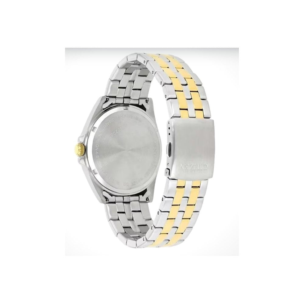 Citizen Citizen blue dial two-tone bracelet watch 
